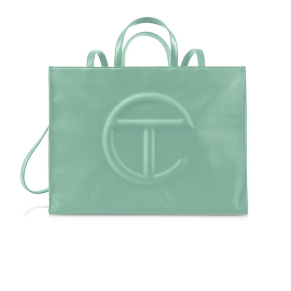 NWT Telfar Sage Shopping Bag- Large - Picture 2 of 8